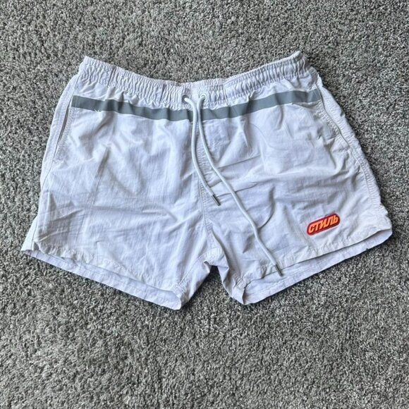 Men’s Heron Preston Reflective Stripe Board Shorts